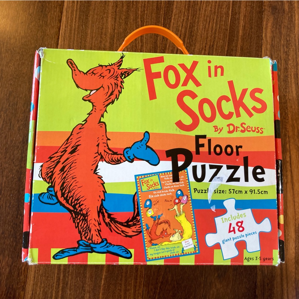 Dr. Seuss Fox in Socks 48 Piece Puzzle